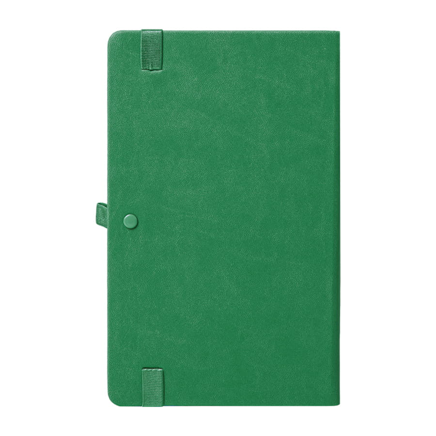 Ежедневник недатированный HAMILTON, A5, ярко-зеленый, кремовый блок, зеленый-4