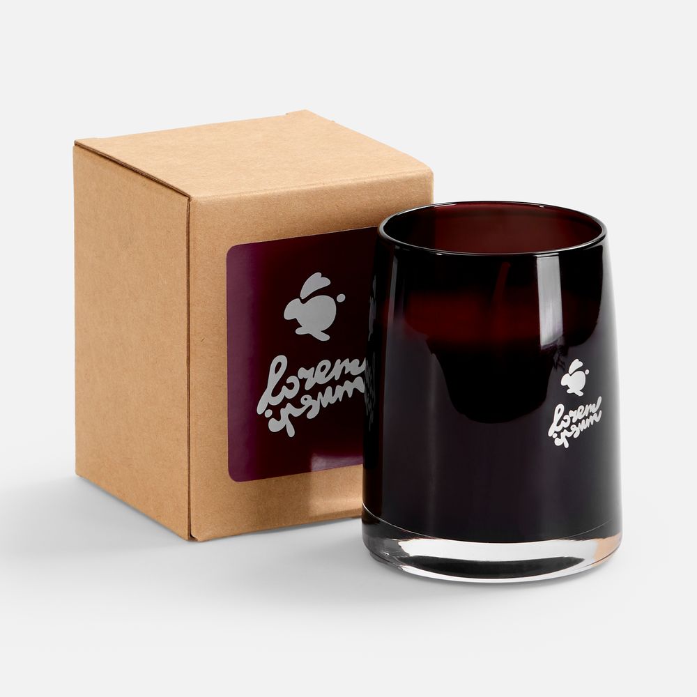 Ароматическая свеча Fragnola, грейпфрут и ветивер, бордовая-4