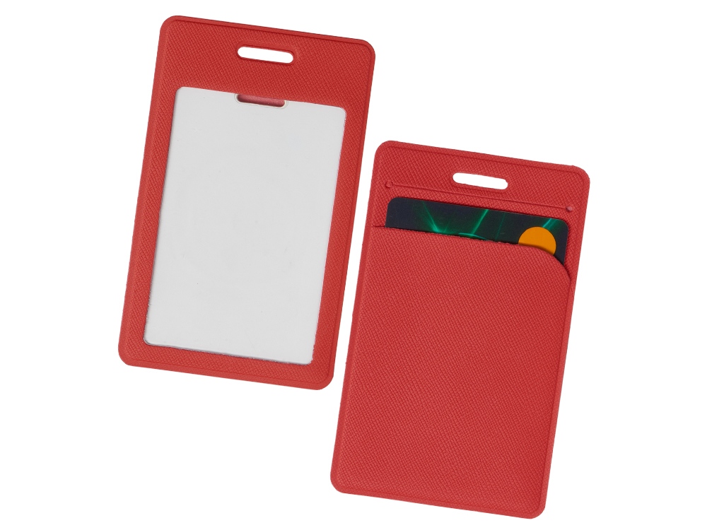 Карман вертикальный с дополнительным отделением Favor, красный-1