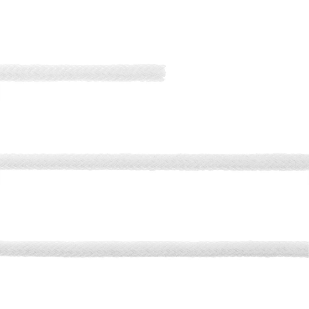 Круглый шнур Lasso XL, белый, 160 см-2