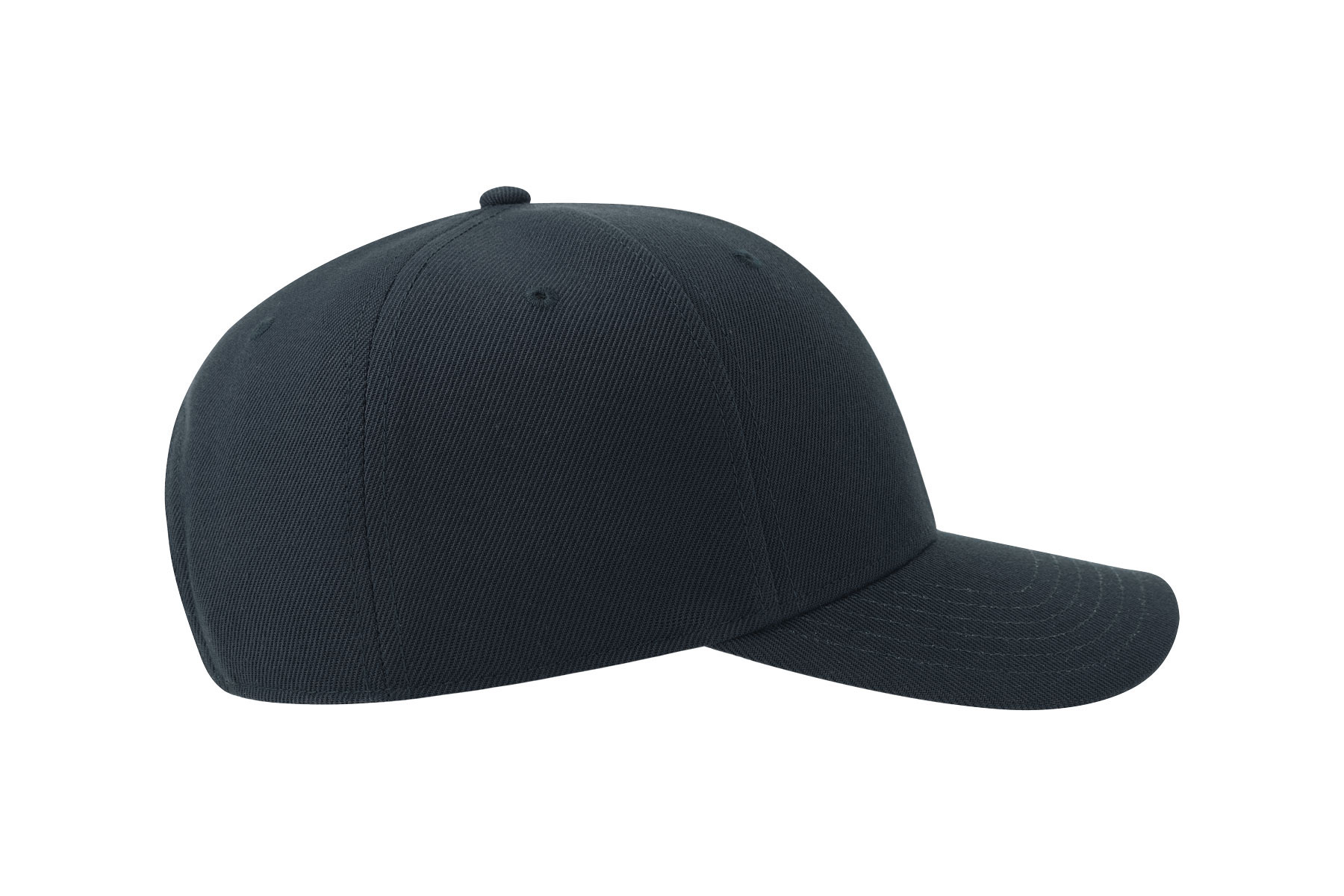Бейсболка BEAT-S, 6 клиньев, пластиковая застежка, темно-синий-7