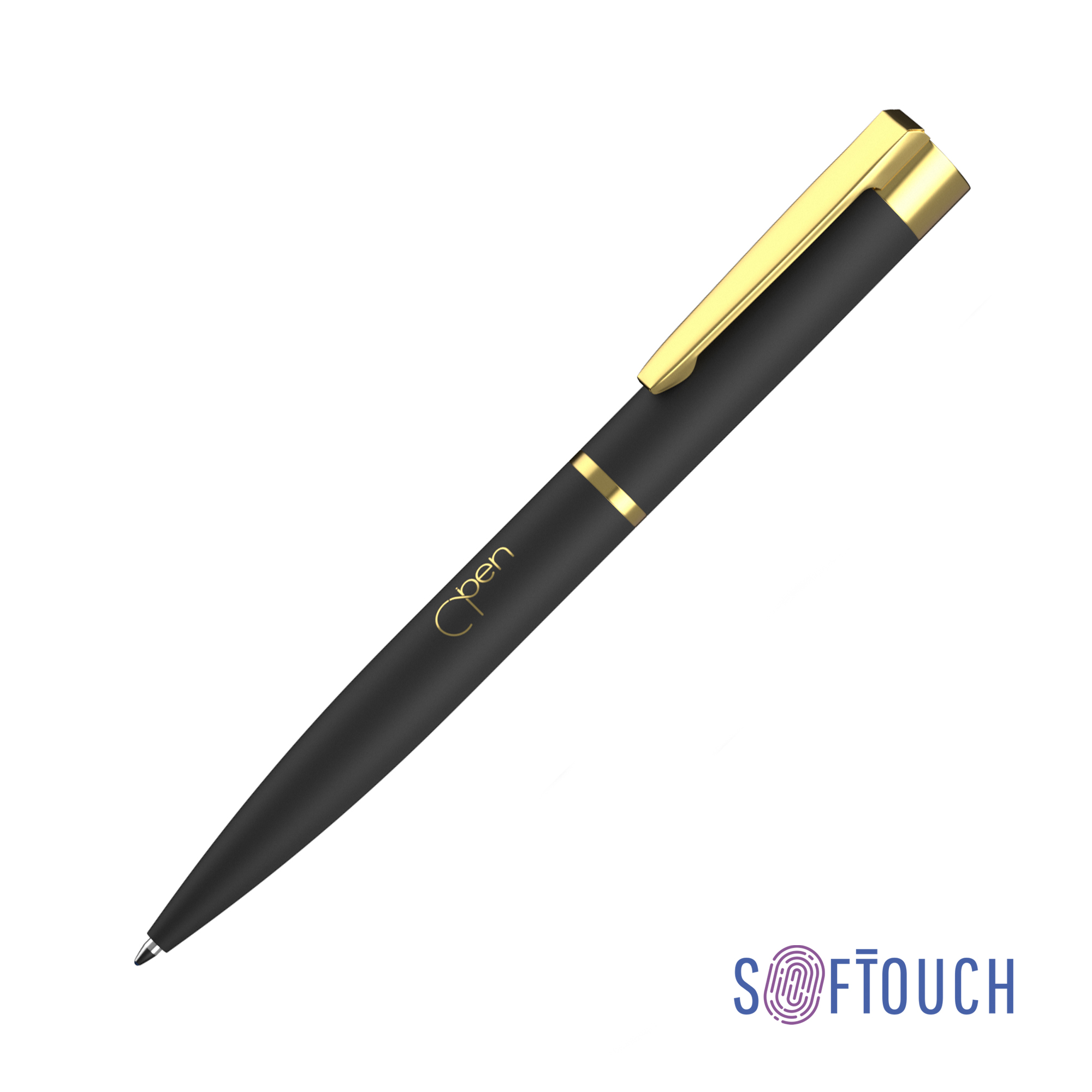 Ручка шариковая "Alice", покрытие soft touch-0
