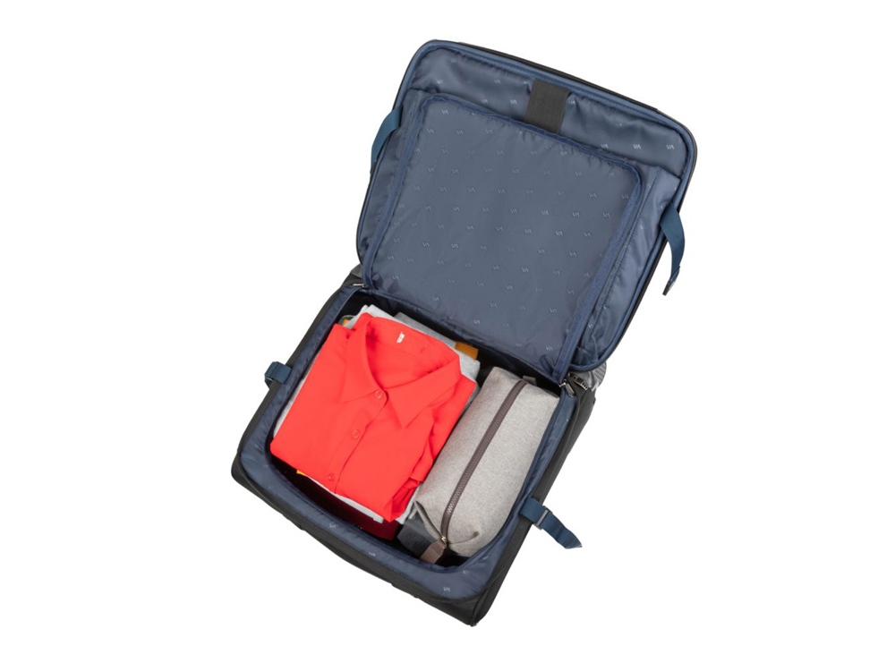 RIVACASE 8481 black ECO бизнес кейс на 4-х колесах 20 / 2-12