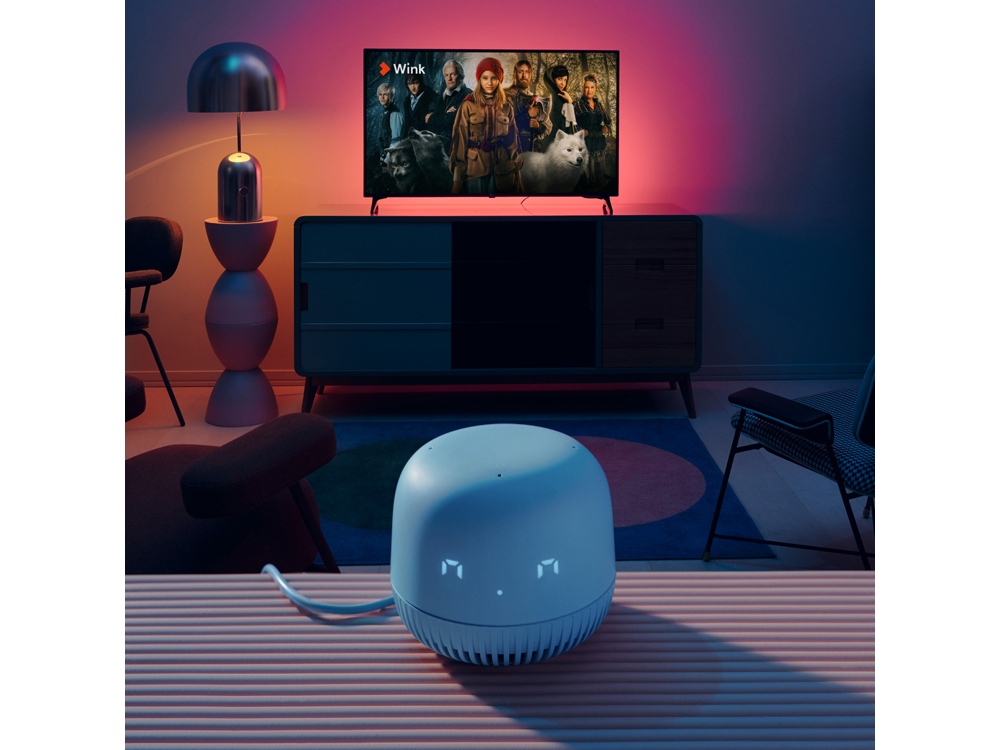 VK Капсула нео с голосовым помощником Марусей, серый-8