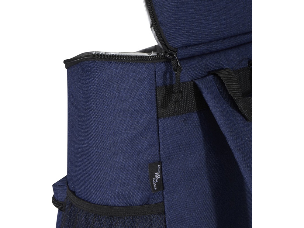 Excursion, рюкзак-холодильник из переработанного РЕТ-пластика - Heather navy-5