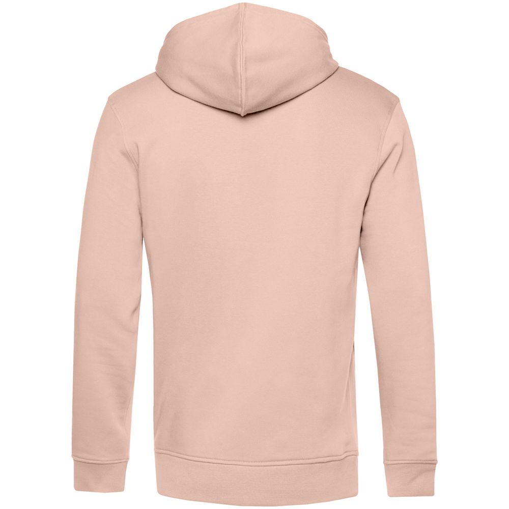 Толстовка на молнии с капюшоном унисекс BNC Inspire (Organic), розовая-1