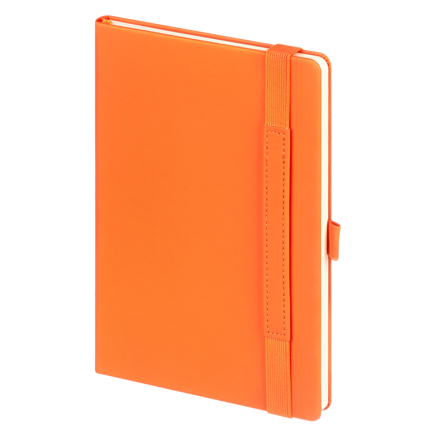 Ежедневник Альфа (Alpha) недатированный, оранжевый/оранжевый-4