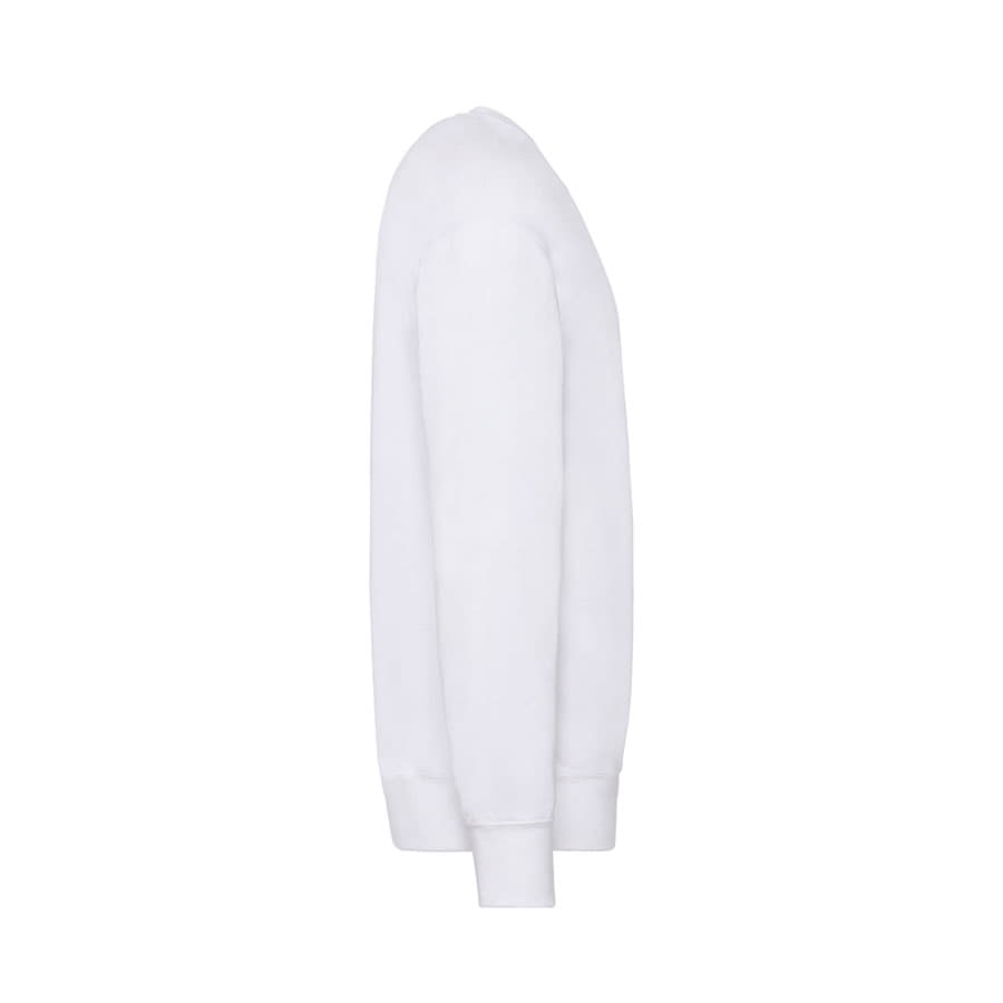 Свитшот без начеса LIGHTWEIGHT SET-IN SWEAT 240, белый-3
