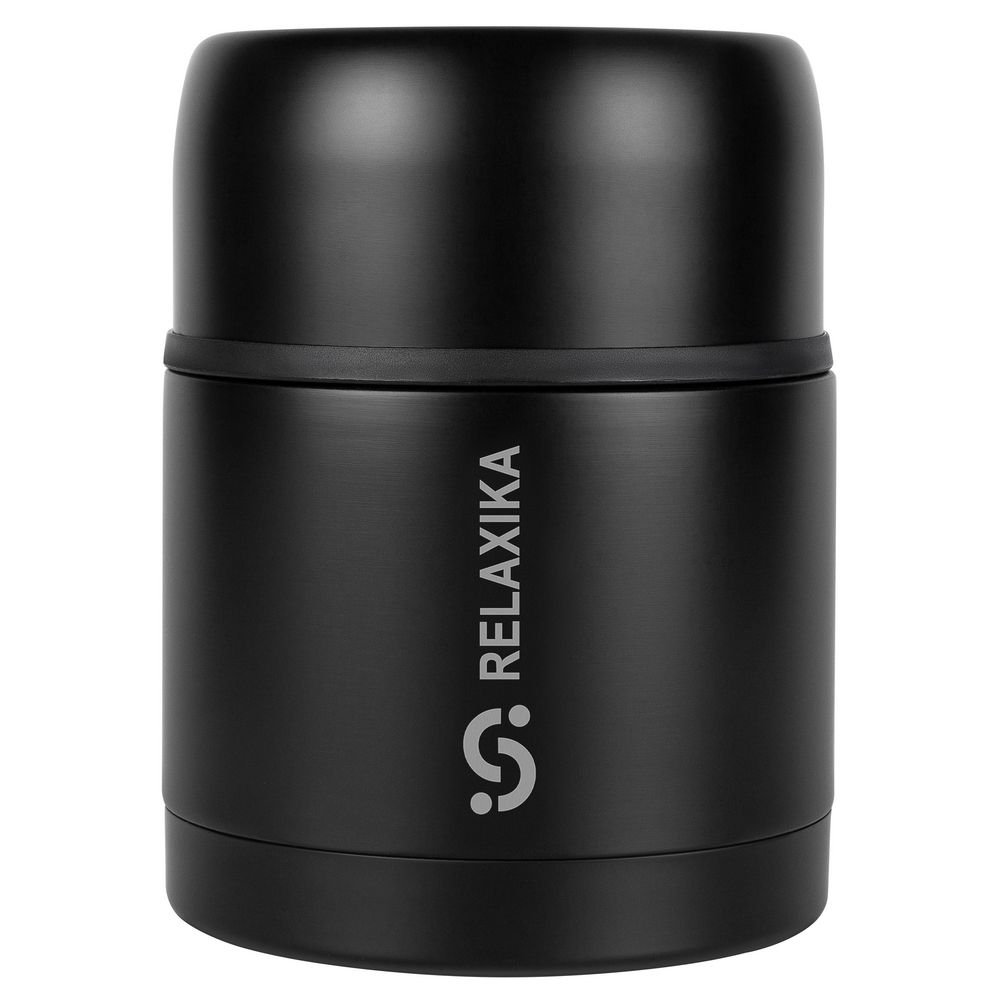 Термос для еды Relaxika 500, черный-1