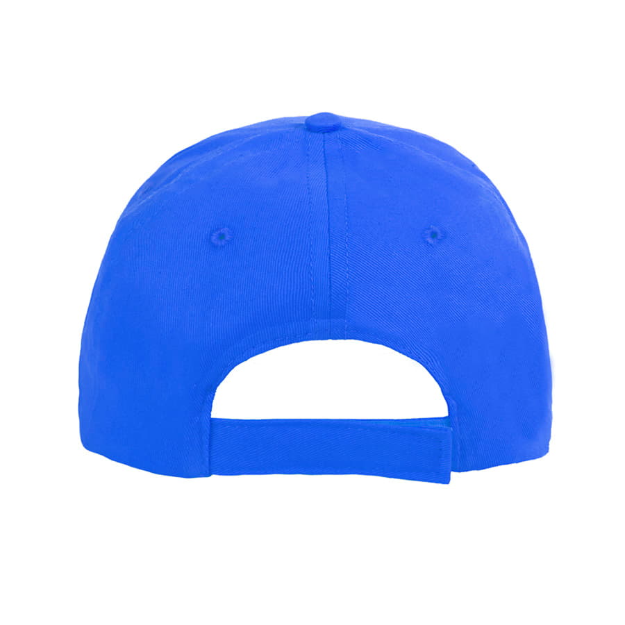 Бейсболка HIT, 5 клиньев,  застежка на липучке, синий-4