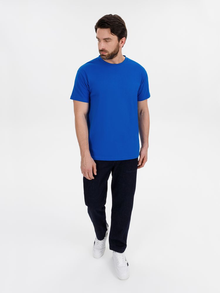 Футболка унисекс T-Bolka 180, ярко-синяя-7