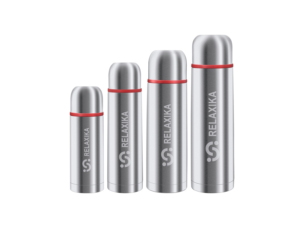 Термос Relaxika 101, 750 мл, стальной-9