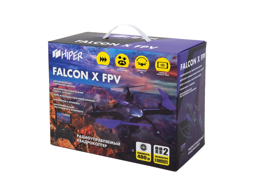 Радиоуправляемый квадрокоптер HIPER FALCON X FPV-14