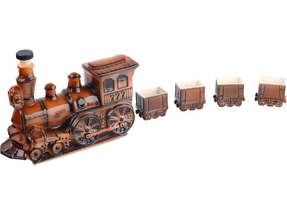 Набор для водки Железнодорожный состав-0