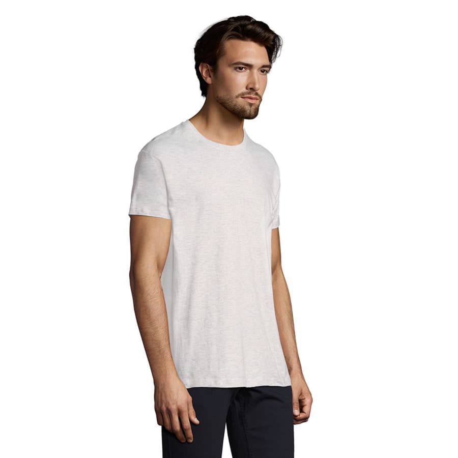 Футболка мужская IMPERIAL 190, светло-серый меланж-5