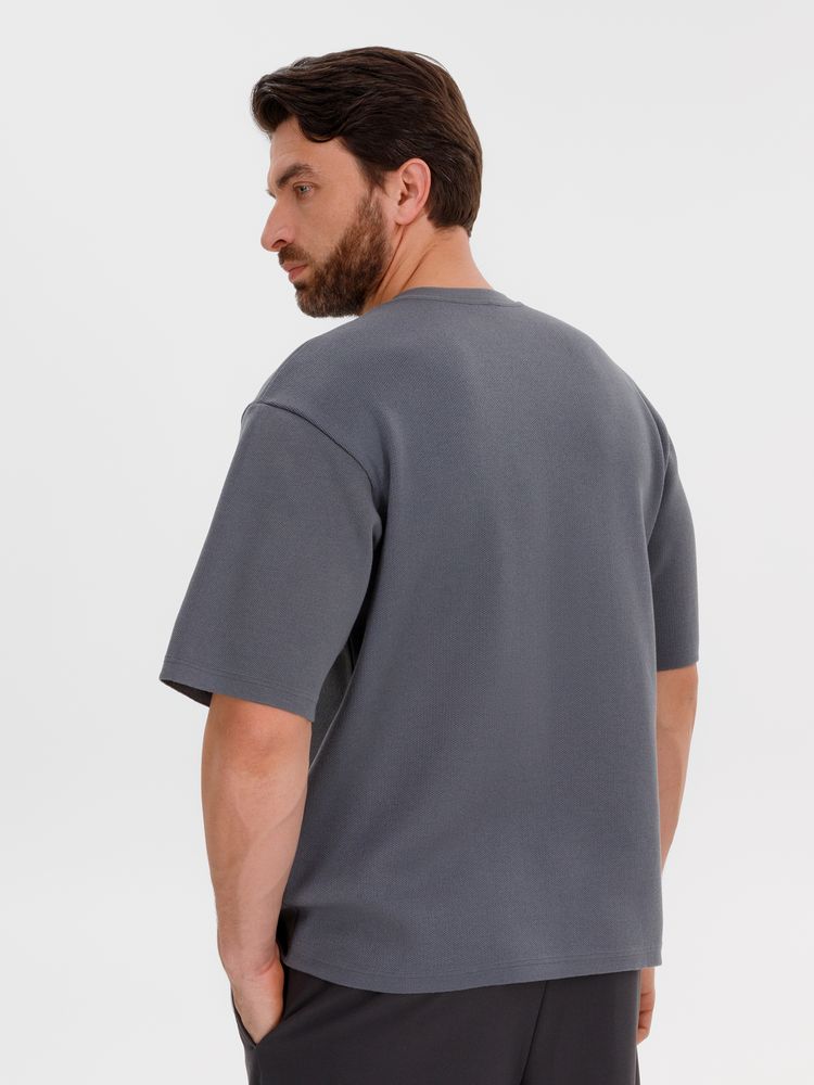 Джемпер с коротким рукавом Siluetti Volumica, серый-3