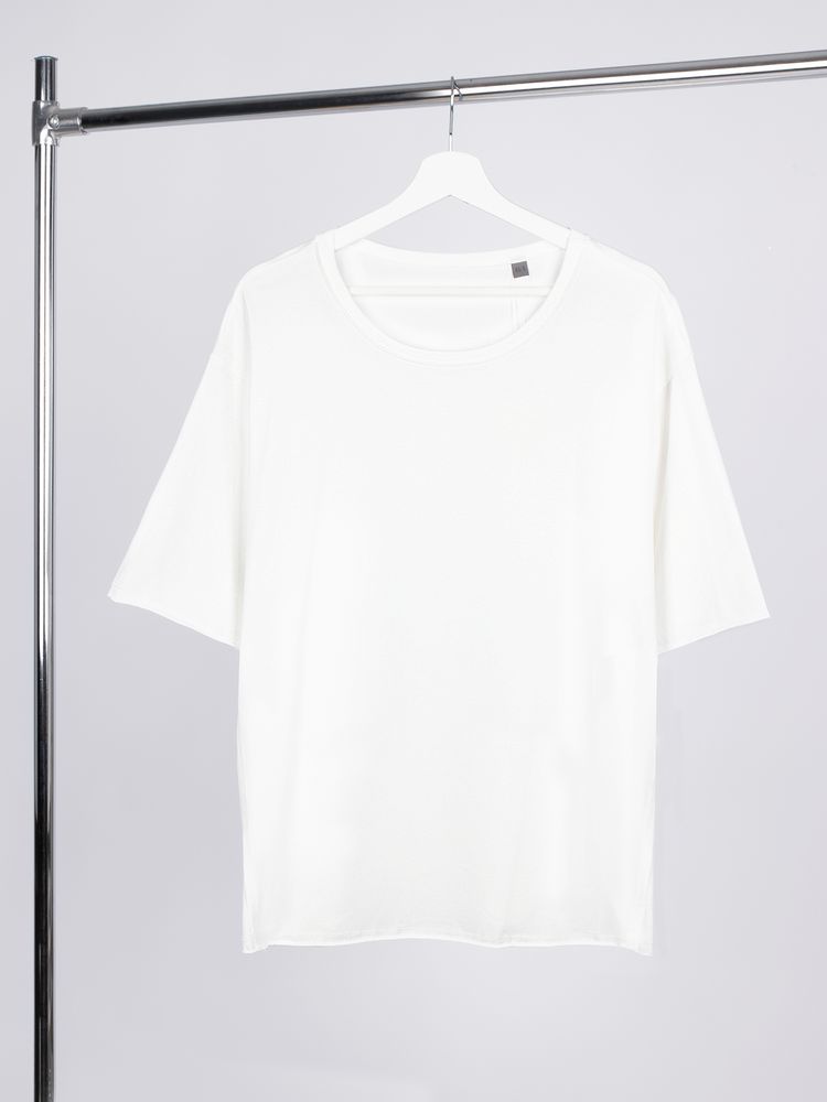 Футболка оверсайз унисекс Vozduh, молочно-белая-2