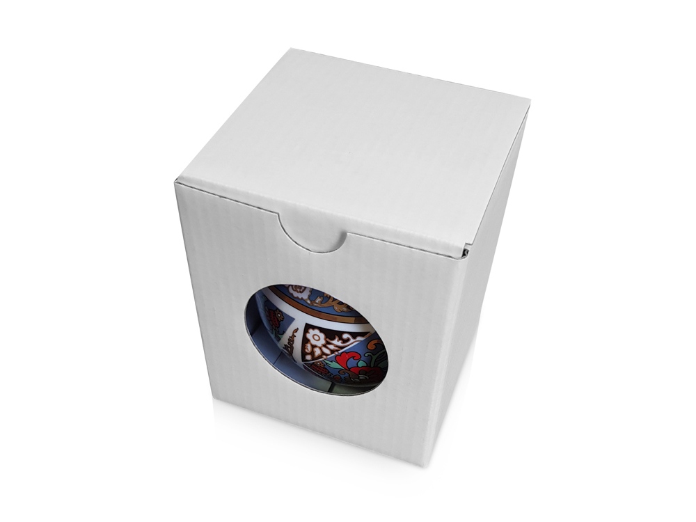 Шар Новогодний d8 см стиль Пэчворк Новогодняя сказка-1