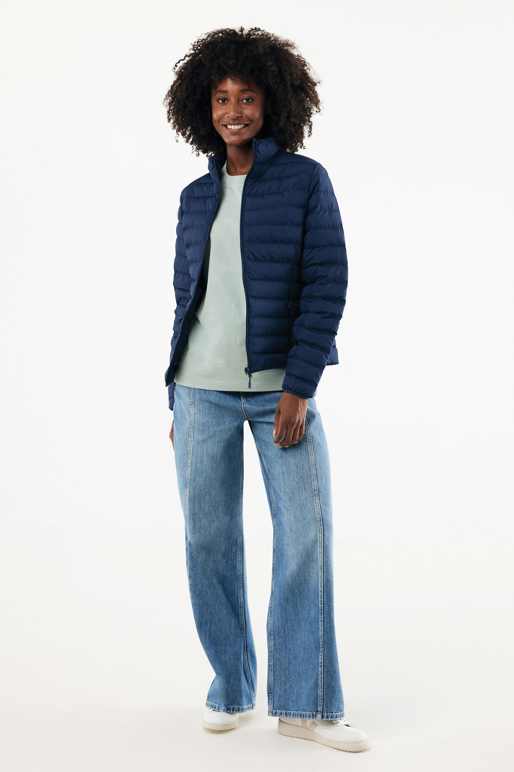 Женская стеганая куртка Iqoniq Maiko из переработанного полиэстера AWARE™-4