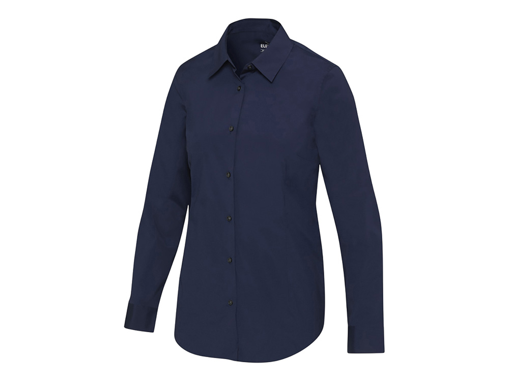 Carnelian женская рубашка из поплина - Navy Blue-0