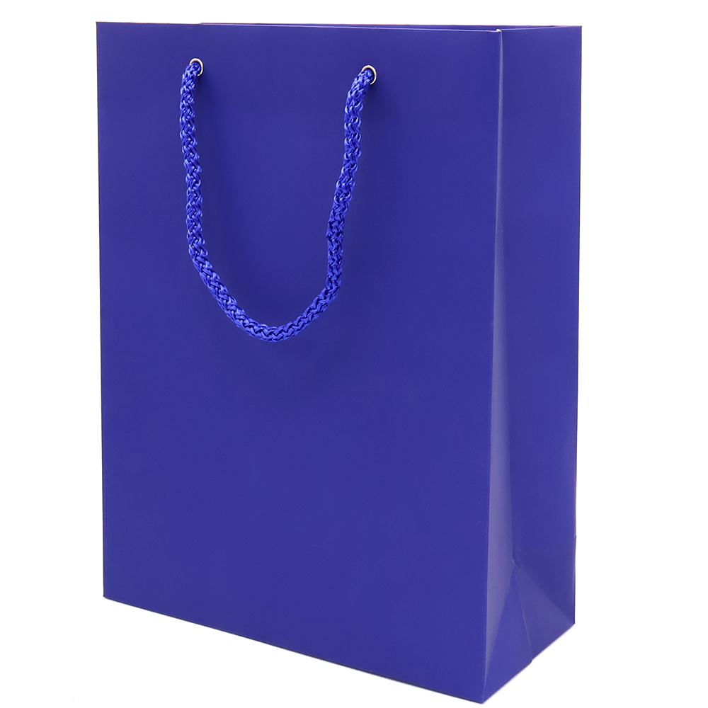 Пакет из бумаги Arrogant, Королевский синий-0