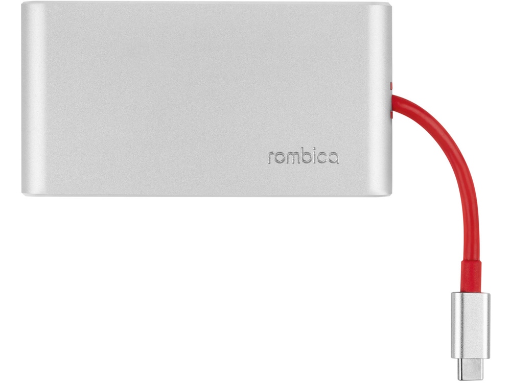 Хаб USB Rombica Type-C Hermes Red-1