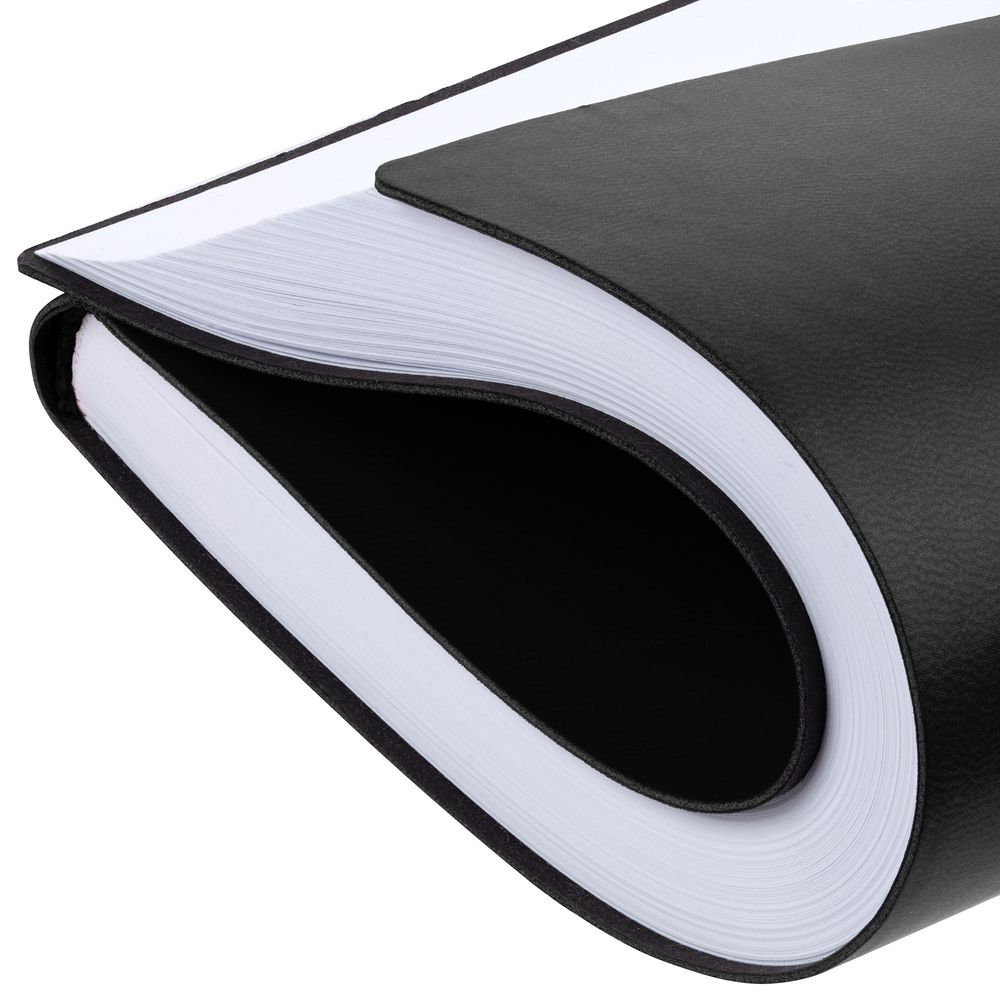 Ежедневник Latte Maxi, недатированный, черный-3