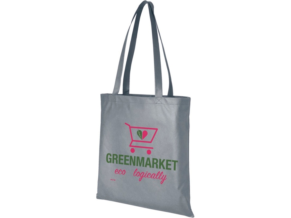 Сумка Zefir нетканая, серый-3