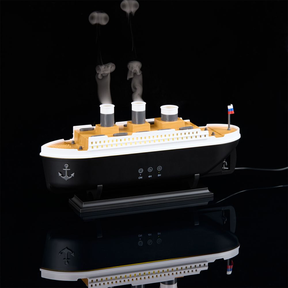 Увлажнитель-ароматизатор Steam Stream, черный-5