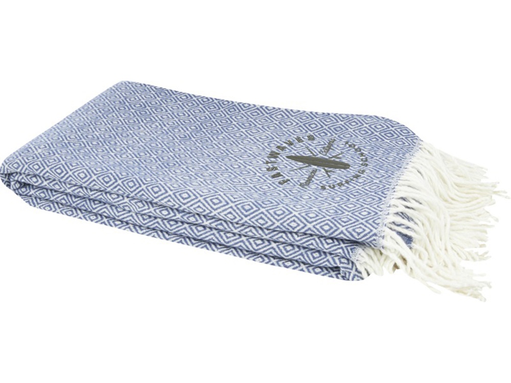 Летнее одеяло Zinnia, синий-5