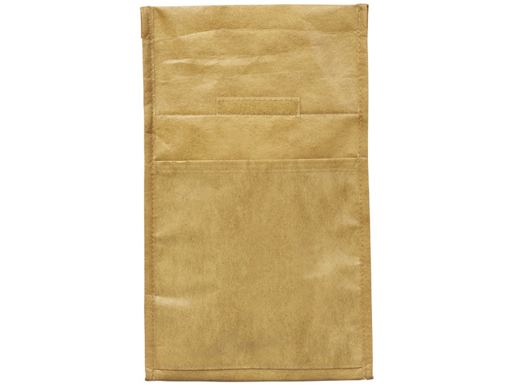 Сумка холодильник в виде бумажной, коричневый-3