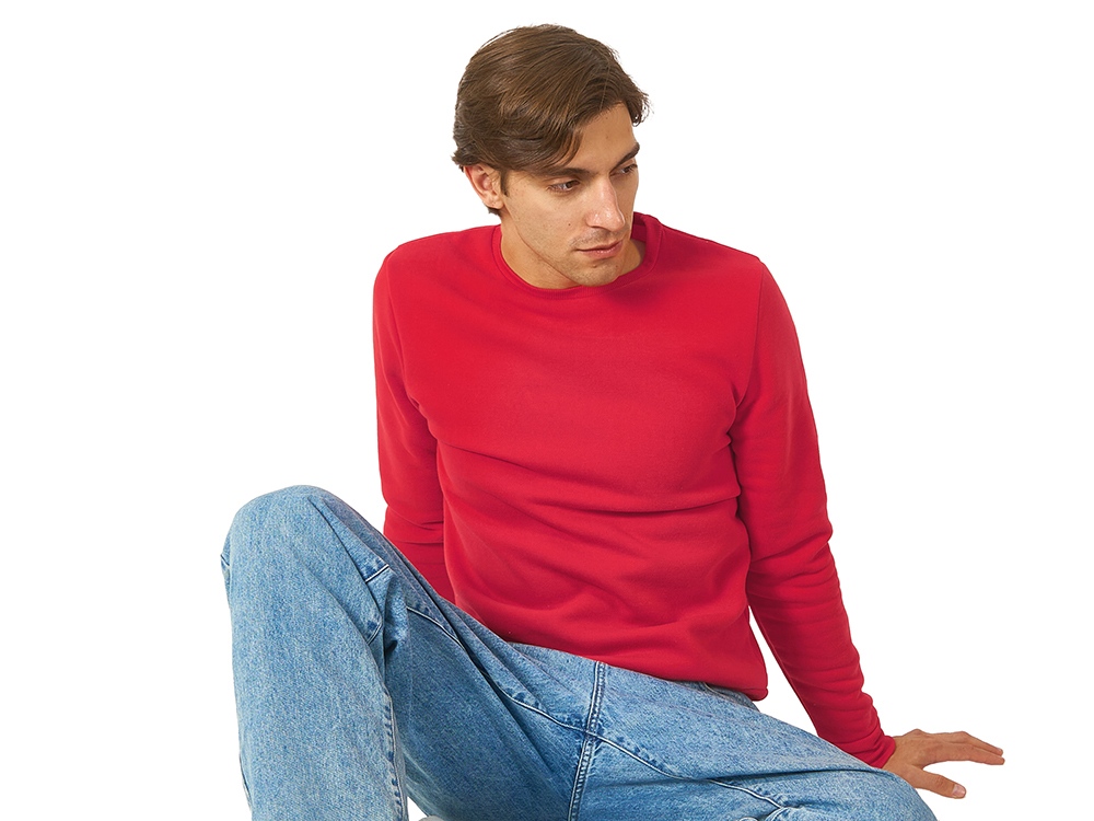 Толстовка промо London мужская, красный-1