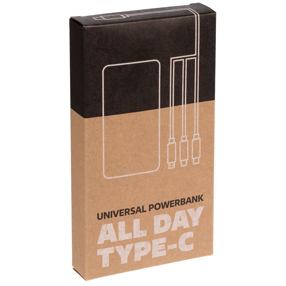 Аккумулятор Uniscend All Day Type-C 10000 мАч, красный-4