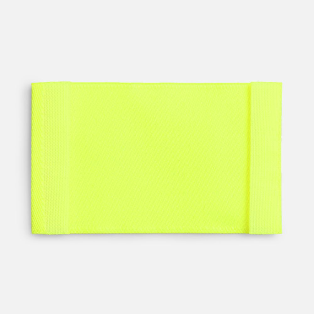 Лейбл тканевый Epsilon, M, желтый неон-2