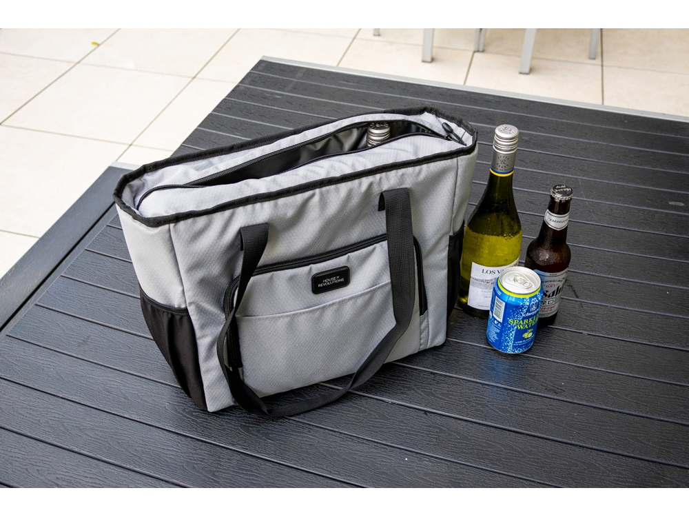 Сумка-холодильник Polar Eco водостойкая из переработанного пластика-14