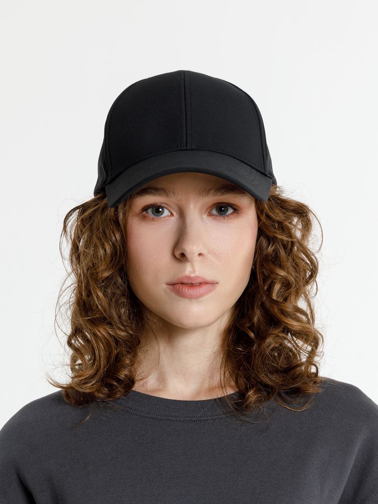 Бейсболка Cityscape, черная-5