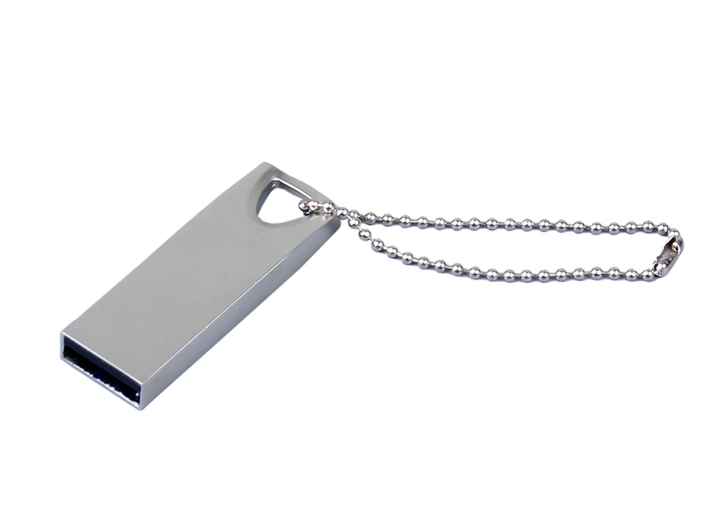 USB 2.0-флешка на 512 Мбайт с мини чипом, компактный дизайн, стильное отверстие для цепочки-0
