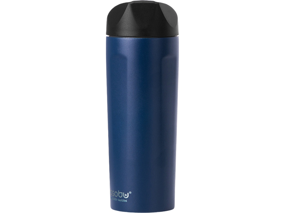 Термокружка EASY ACCESS, 420 мл, синий-3