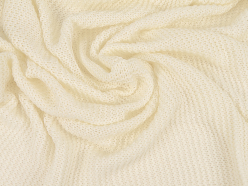 Плед акриловый Chain, молочный-1