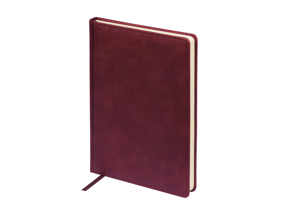 Ежедневник недатированный А5+ Classic, бордовый-0