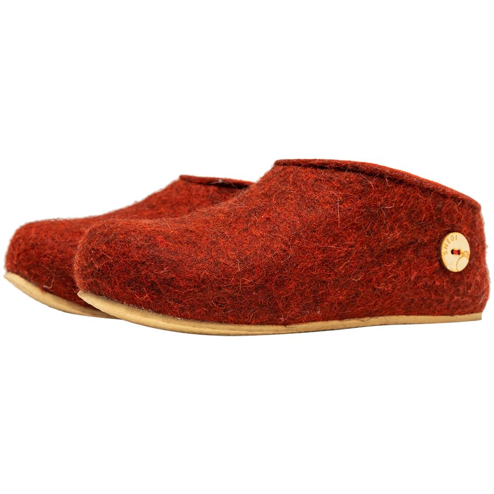 Домашние валенки Cant, красно-коричневые (терракот)-0