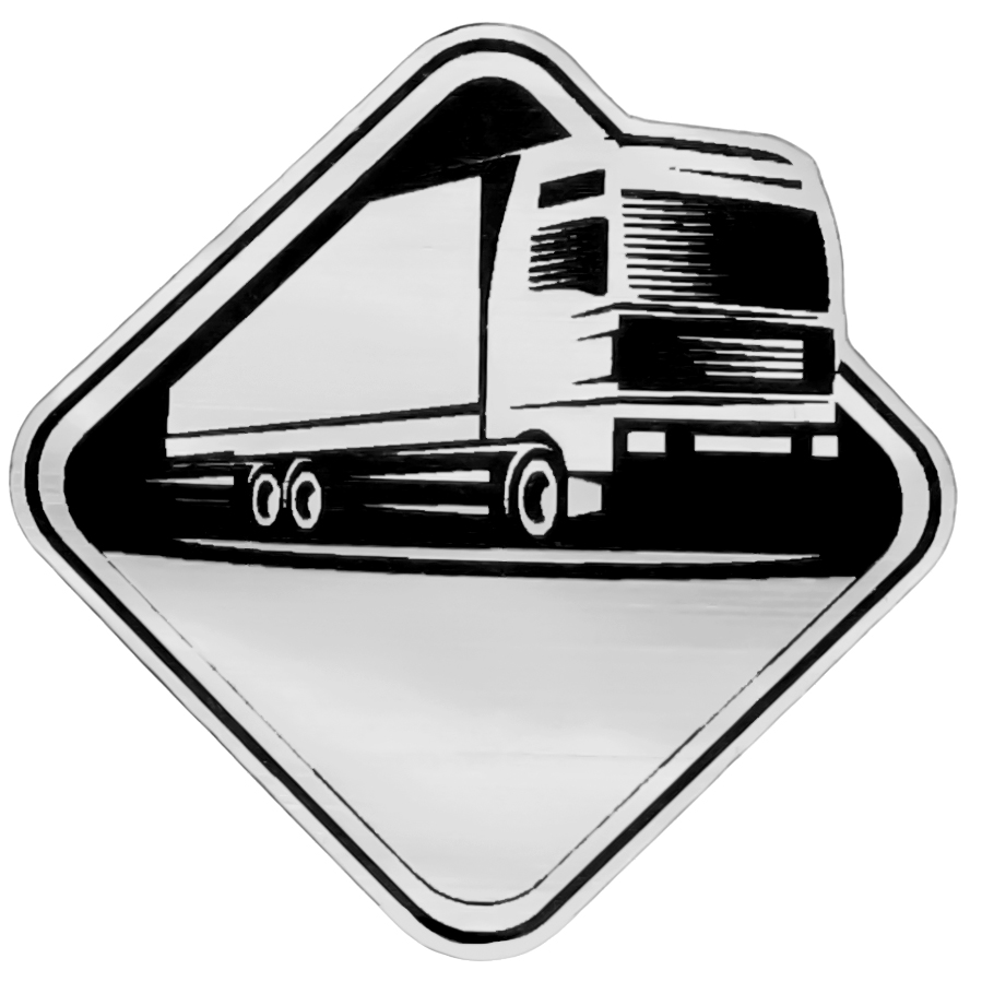Шильд-наклейка фура, Серебристый-0