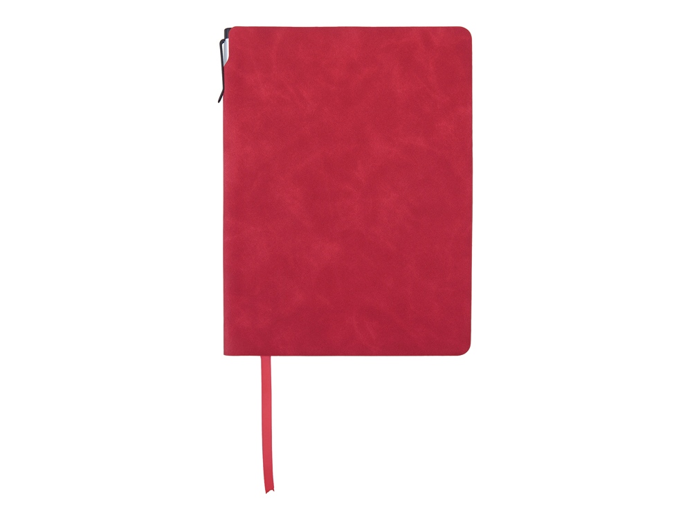 Блокнот А5 Notepeno Max, 96 листов 80 гр/м2 белой FSC бумаги, красный-3