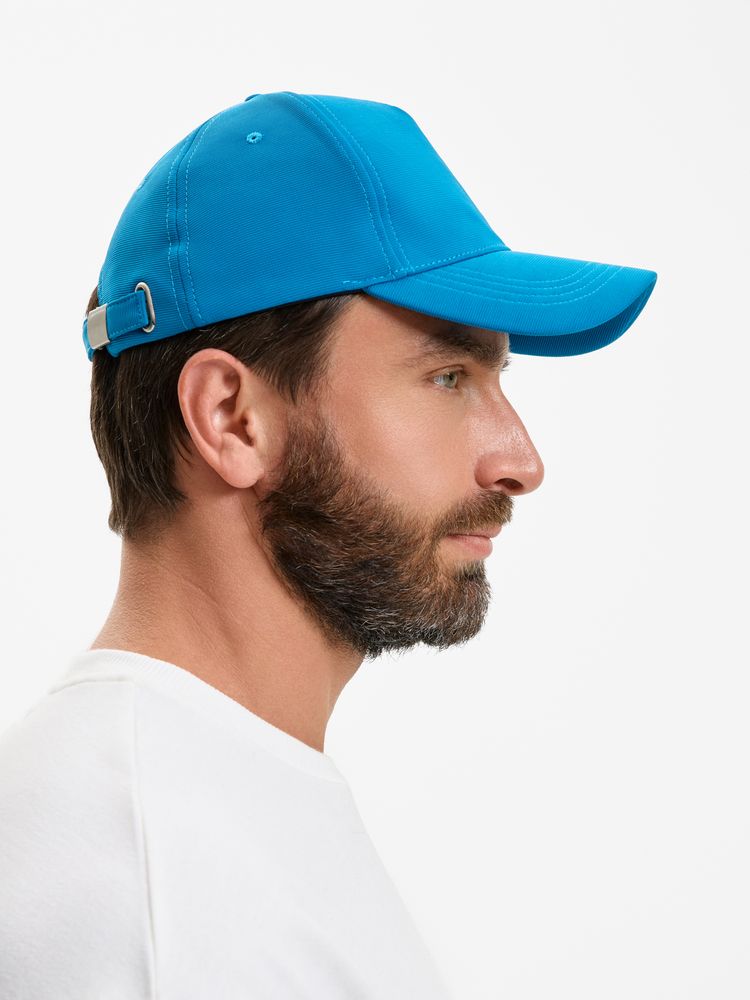 Бейсболка Yonkers, ярко-голубая-3