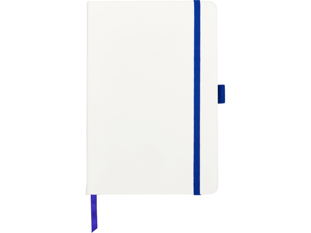 Блокнот ColorNote White, твердая обложка A5, 80 листов, белый с синим-1