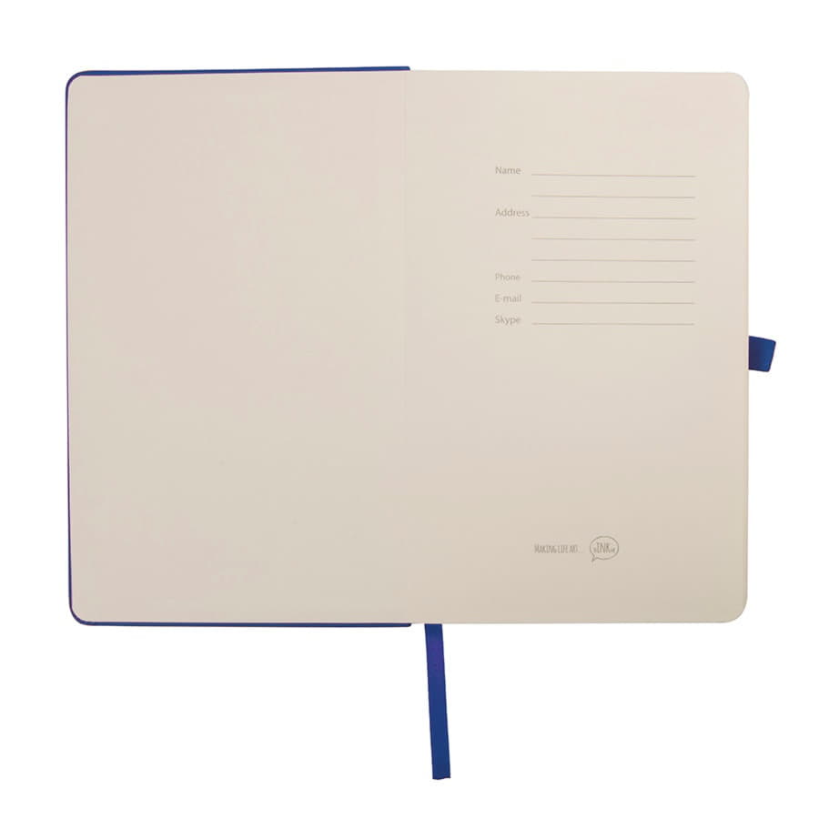 Набор подарочный WARRIORSTYLE: бизнес-блокнот, ручка, коробка подарочная, темно-синий, темно-синий-3