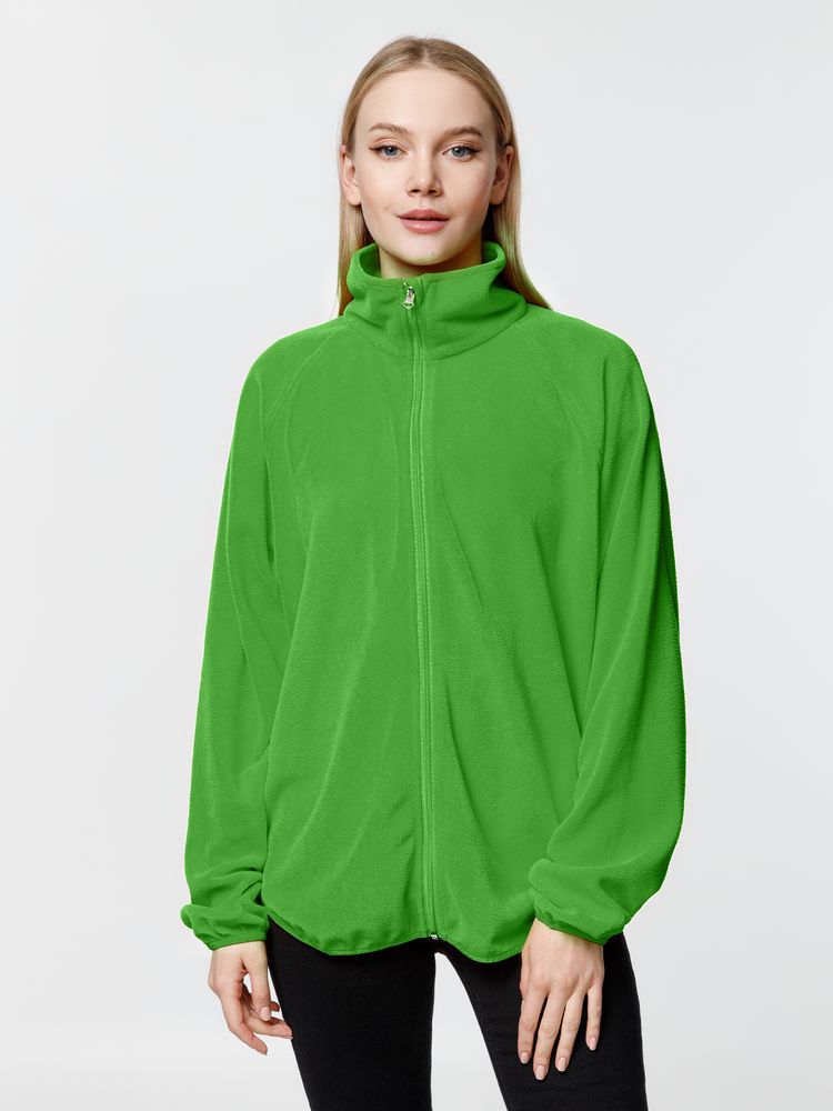 Куртка флисовая унисекс Fliska, зеленое яблоко-6