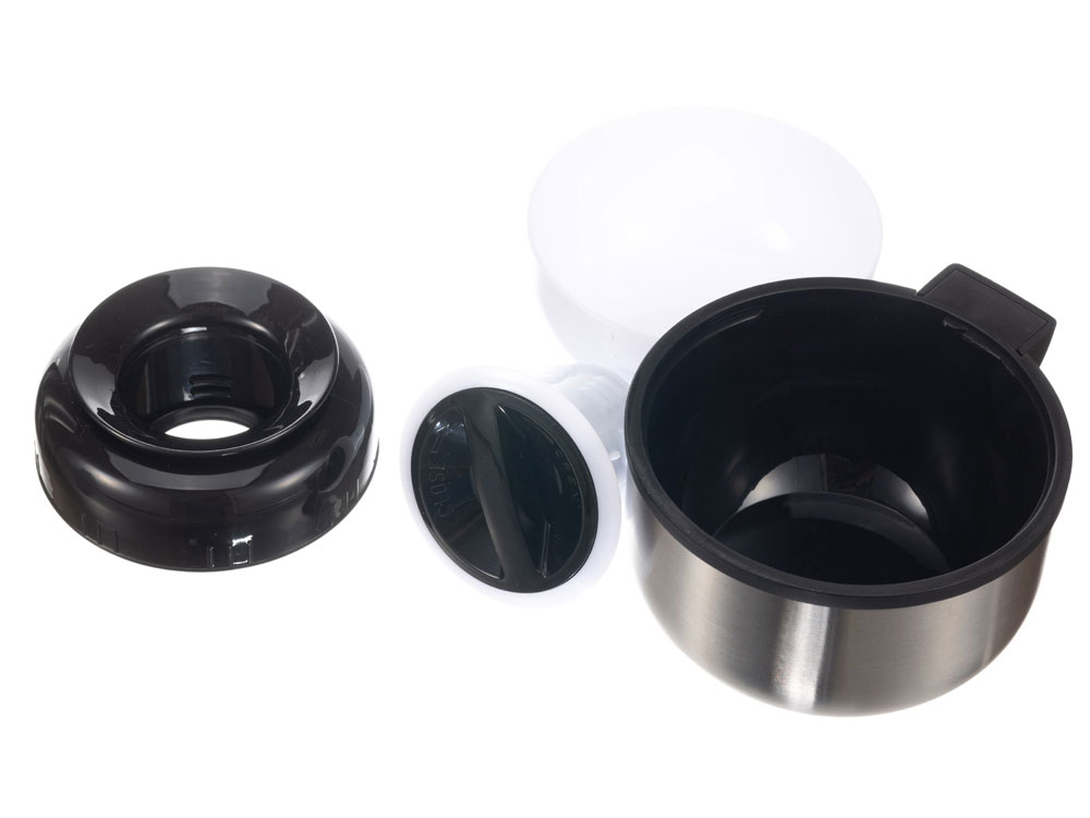 Термос Stinger, 1,8 л, широкий с ручкой, нержавеющая сталь, серебристый, 12,2 х 10,9 х 35,6 см-1