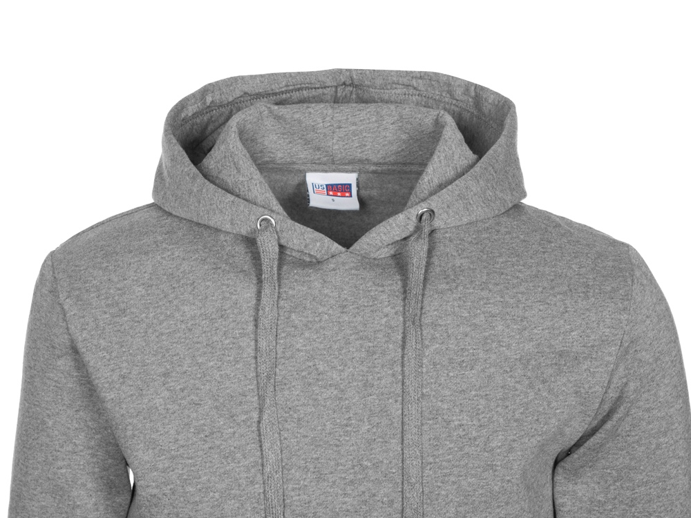 Толстовка с капюшоном Amsterdam мужская, серый меланж-8