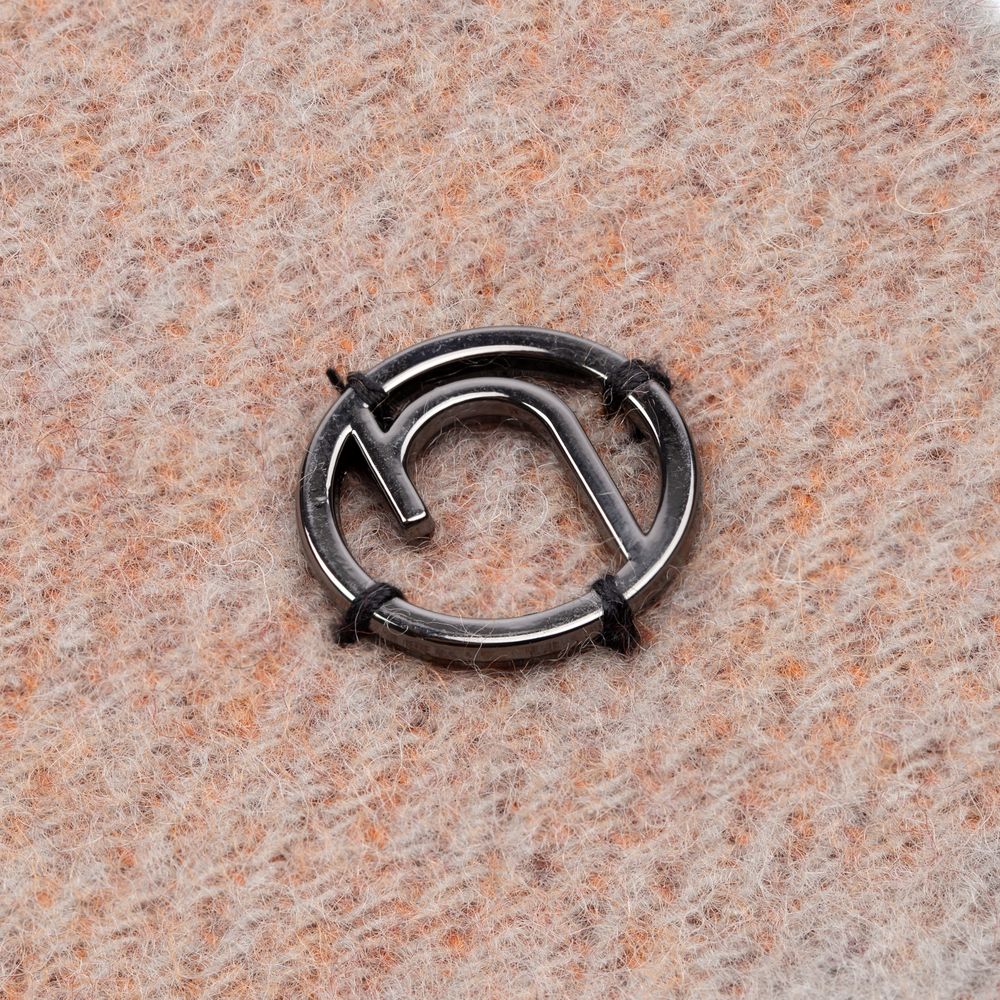 Палантин Charming, коричневый с оранжевым-5